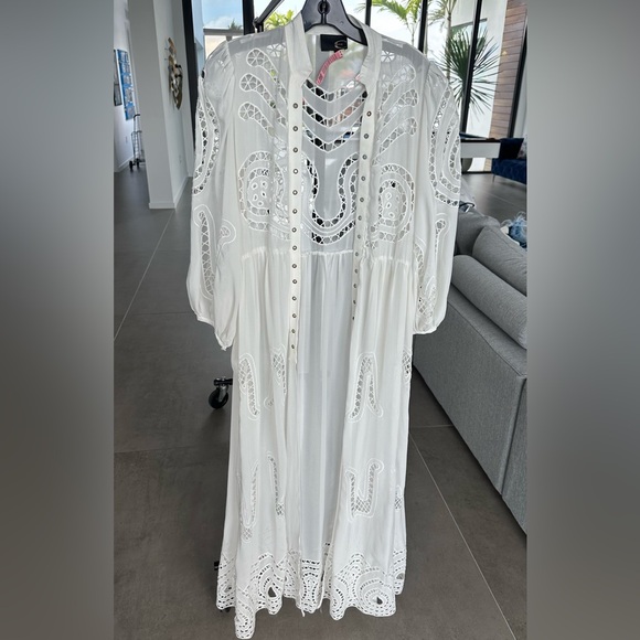 Just Cavalli Dresses & Skirts - Just Cavalli White Cutout Dress